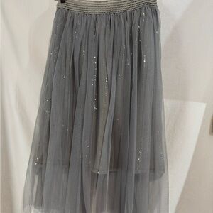 Elegant Gray Tulle Skirt SPARKLE WITH RODEO
BOOTS